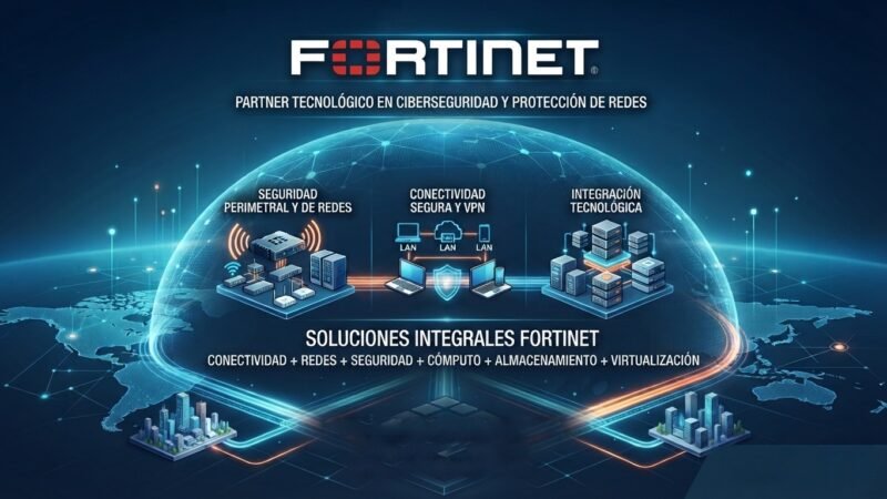 Fortinet. Partner tecnológico en ciberseguridad y protección de redes